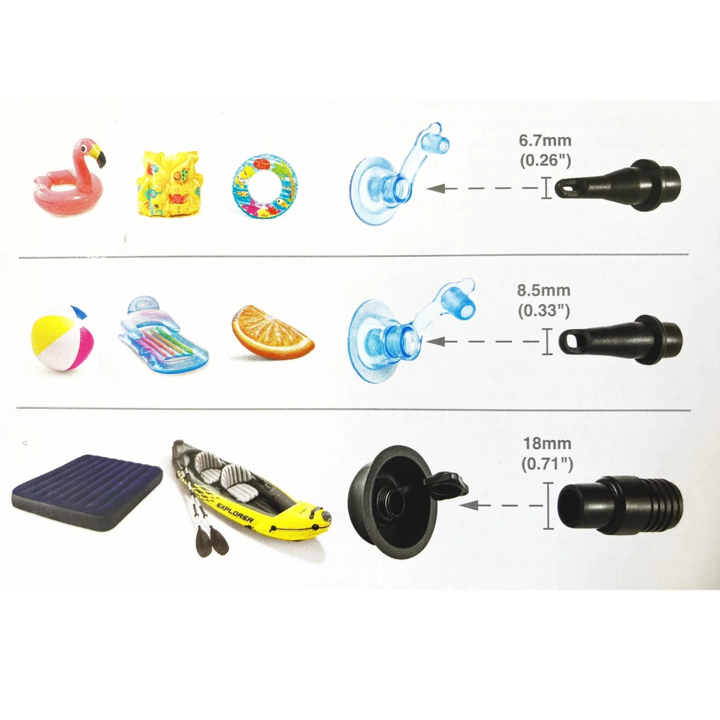 Handluftpumpe Duoble Quick I