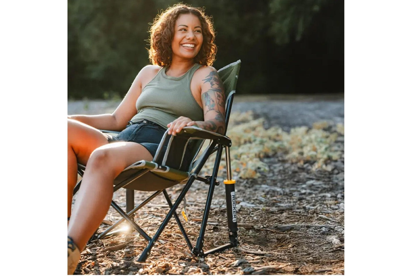 Kickback Rocker Heathered Loden