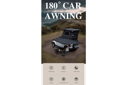 180° Car Awning Left-Side