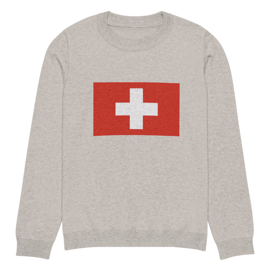 Strickpullover Schweiz Ski Club Sand