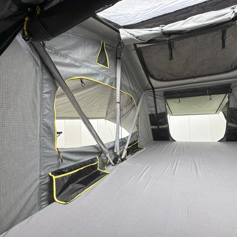 Dachzelt Elements Stone - 140cm mit Vorzelt