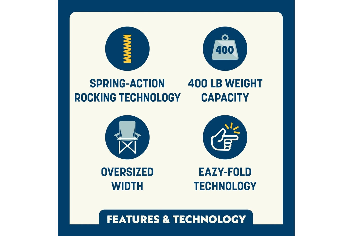 Freestyle Rocker XL Indigo Blue