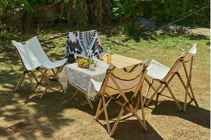 Portable Bamboo Table
