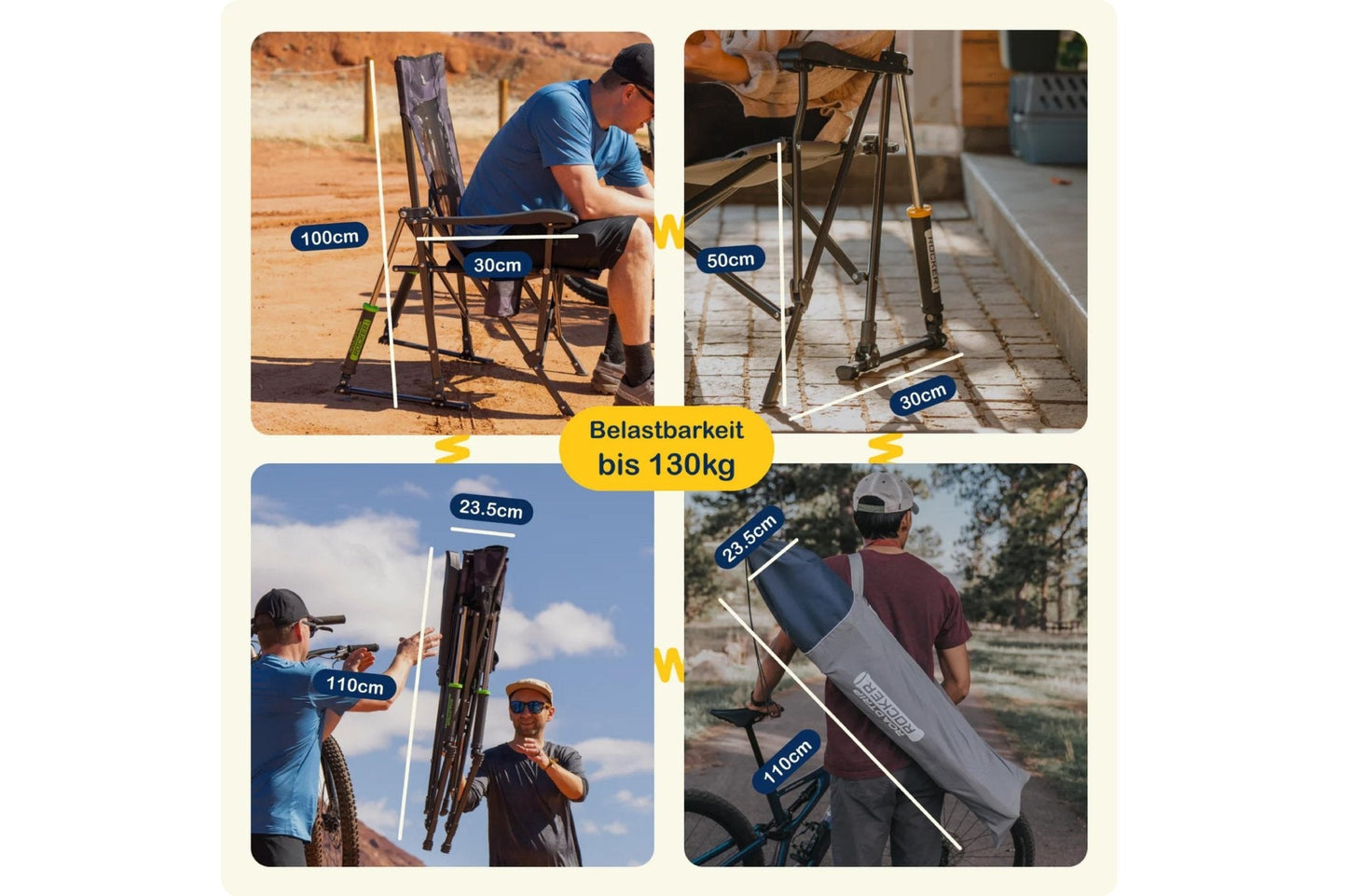 Road Trip Rocker Navy Topo