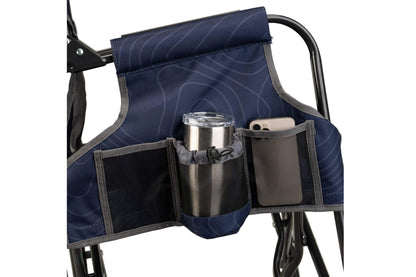 Stow Away Rocker  navy topo