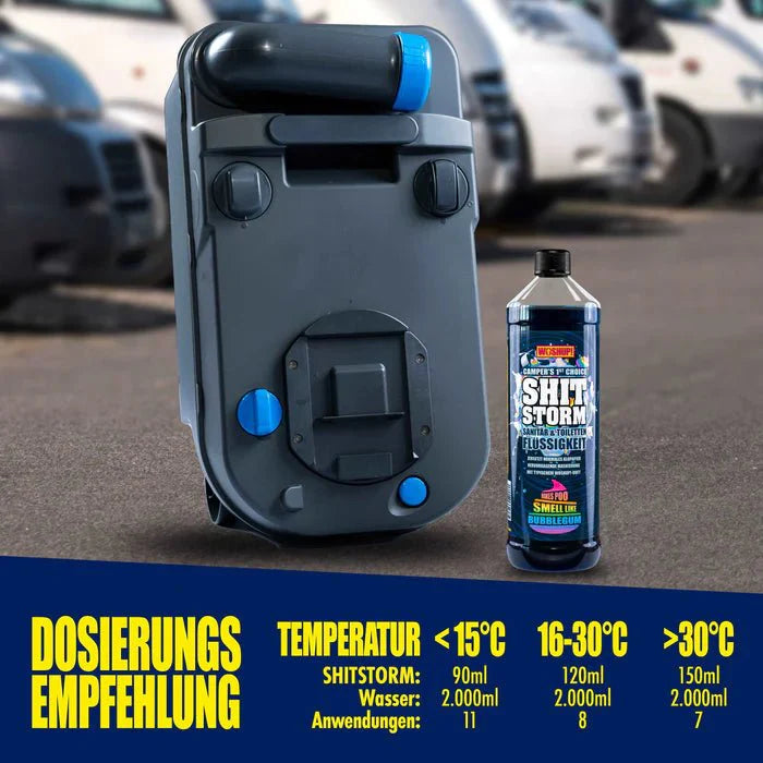 Toilettenflüssigkeit WOSHUP - Shit Storm Bubblegum