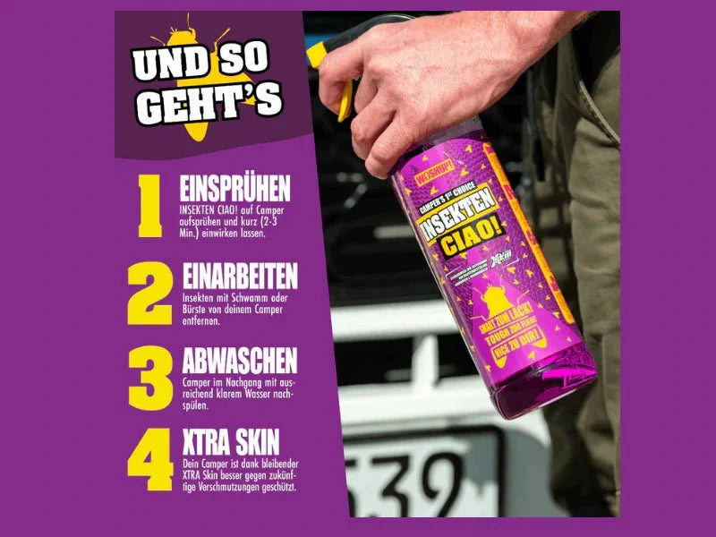 WOSHUP Insekten Ciao